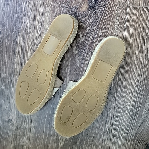 MASLINDA Evil Eye Espadrilles Slides in Beige - Picture 9 of 11